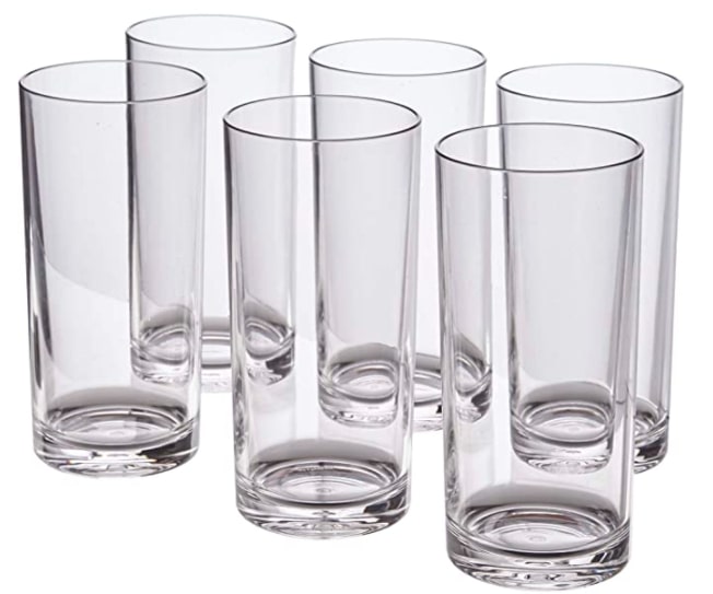 drinking glasses