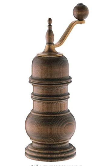 Best Wooden pepper mill - Zassenhaus Speyer 5.1-Inch Dark Stained Beech Pepper Mill