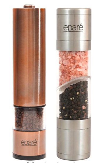 Eparé Battery Operated Pepper Mill - Pepper Grinder