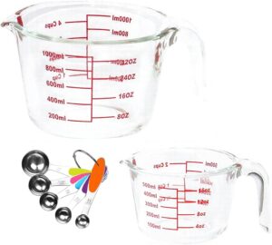 glass measuring cups