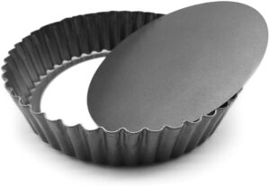 tart pan with removable bottom