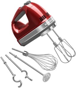 KitchenAid 9-Speed Digital Hand Mixer with Turbo Beater II Accessories and Pro Whisk