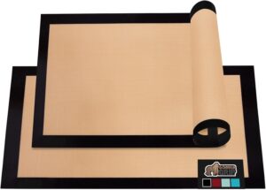 Nonstick silicone baking mat