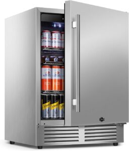 Tylza Outdoor Refrigerator 24 Inch Wide, S