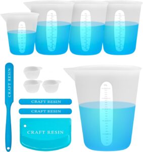 CRAFT RESIN Silicone Measuring Cup Set --min