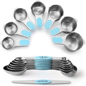 Spring Chef 15-Pieces Stainless Steel Measuring Spoons & Cups Set-min