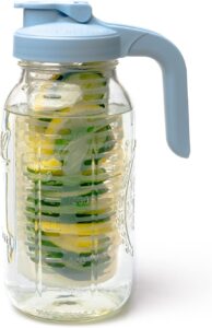 Best Mason Jar Glasses with Lids and Straws: Top 20 Stylish & Eco-Friendly Picks 11 10 County Line Kitchen Cold Brew Mason Jar Glasses with Straws-min