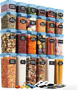Best Airtight Food Storage Containers Top Guide 5 Chef’s Path Airtight Food Storage Containers (Set of 24)-min