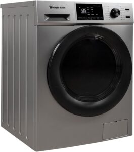 Magic Chef Front Load All in One Washer Dryer Combo - 2.7 Cu Ft Portable-min