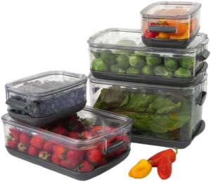 Best Airtight Food Storage Containers Top Guide 6 Progressive Prepworks ProKeeper+ Airtight Food Storage Set-min