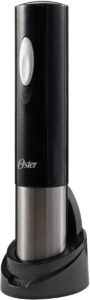 1 Oster FPSTBW8225 Electric Wine Opener, Tuxeduo Black-min