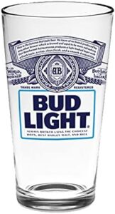 20 Best Beer Glass Sets for Home Use 11 10 Bud Light Official Beer Pint Glass Set (Set of 4)