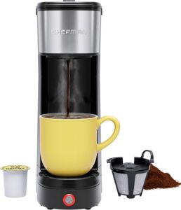 Best Compact Coffee Makers for Small Kitchens 11 10 Chefman InstaCoffee Single Serve Brewer-min