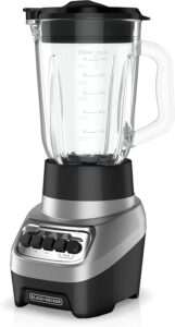 Best High-Power Blenders Under $150 13 12 BLACK+DECKER PowerCrush Countertop Blender, 6-Cup Glass-min