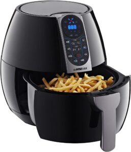 12 GoWISE USA 5-Qt Air Fryer (GW22826-S)-min