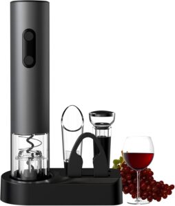 13 COKUNST Electric Wine Opener, 4-in-1 Wine Bottle Opener-min