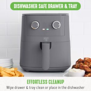 13 GreenLife 4.5QT Air Fryer, Mechanical-min
