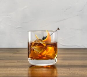 20 Best Whiskey Glasses for Gifting Luxury, Novelty & Personalized Picks 17 16 JoyJolt Gatsby Crystal Whiskey Glasses (Set of 4)-min