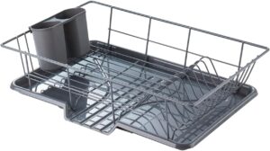 Best Dish Drying Racks for Small Counters: Compact, Stylish & Functional 17 16 Sweet Home Collection Space-Saving-min