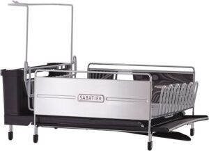 Best Dish Drying Racks for Small Counters: Compact, Stylish & Functional 20 19 sabatier expandable dish rack-min