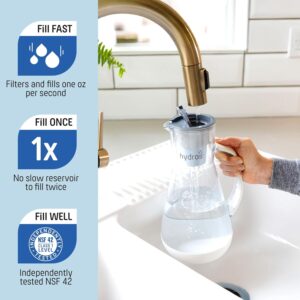 Best Water Filter Pitchers for Clean Drinking 21 20 Hydros+64oz+(8-Cup)+Water+Filter+Pitcher-min