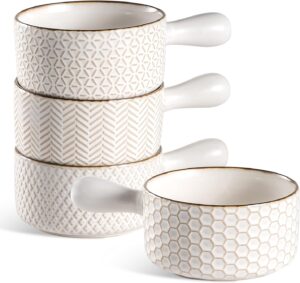 3 Ceramic French Onion Soup Bowls, 20 Ounce Soup-min