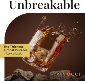 3 Vivocci Unbreakable Tritan Wine and Cocktail Glasses-min