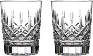 20 Best Whiskey Glasses for Gifting Luxury, Novelty & Personalized Picks 4 3 Waterford Crystal Lismore Old Fashioned Glasses (Set of 2)-min