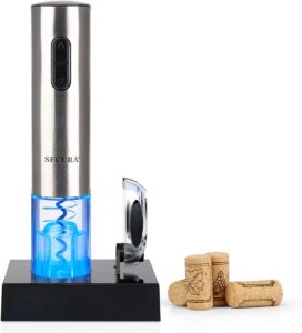 4 Secura Electric Wine Opener, Automatic Electric Wine Bottle-min