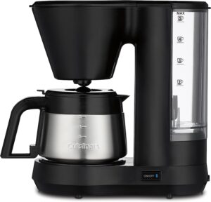 Best Compact Coffee Makers for Small Kitchens 6 5 Cuisinart 5-Cup Coffee Maker (DCC-5570NAS)-min