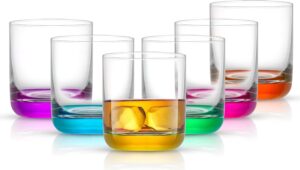 7 JoyJolt Plastic Juice and Water Glasses-min