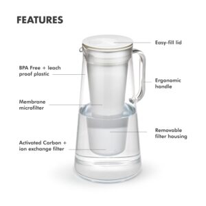 Best Water Filter Pitchers for Clean Drinking 9 8 LifeStraw+Home+10-Cup+Water+Filter+Pitcher-min