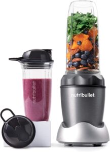 Best High-Power Blenders Under $150 9 8 NutriBullet ZNB30100Z Pro 1000 Personal Blender, 32-Ounce, Light Gray-min