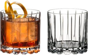 20 Best Whiskey Glasses for Gifting Luxury, Novelty & Personalized Picks 9 8 Riedel Rocks Whiskey Glasses (Set of 2)'-min