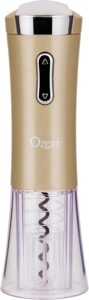 9 Ozeri Nouveaux Electric Wine Opener with Removable Free Foil Cutter-min