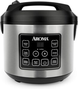 20 Best Small Rice Cookers for Perfect Rice of Premium Models 17 16 Aroma Housewares 20-Cup Digital Rice Cooker-min
