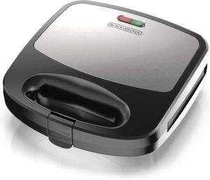 20 Best Sandwich Toasters for Perfect Crispy Sandwiches (2026 Guide) 18 17 Black+Decker 3-in-1 Waffle, Grill & Sandwich Maker-min