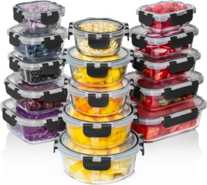 Best Glass Meal Prep Containers: The Ultimate Buyer’s Guide 18 17 Razab 35oz Extra Large Glass Meal Prep Containers-min