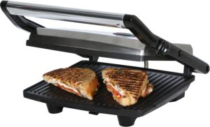 20 Best Sandwich Toasters for Perfect Crispy Sandwiches (2026 Guide) 19 18 Brentwood Panini Press and Sandwich Maker-min