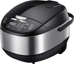 20 Best Small Rice Cookers for Perfect Rice of Premium Models 7 6 COMFEE’ 20-Cup Digital Rice Cooker and Steamer (MB-FS5017)-min