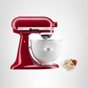 6 KitchenAid Ice Cream Maker Attachment (for Stand Mixers)-min