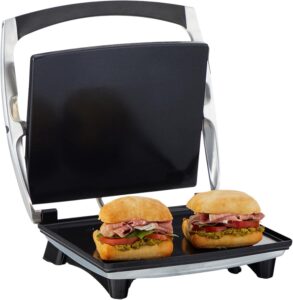 20 Best Sandwich Toasters for Perfect Crispy Sandwiches (2026 Guide) 9 8 IMUSA USA GAU-80102 Electric Panini and Sandwich Maker-min