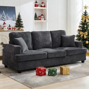 Best Designer Sofas For Adding Style & Comfort To Small Apartments 8 7 for Living Room, 89 inch Cloud Couch Sofa in-min