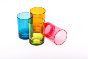 plastic drinking glasses