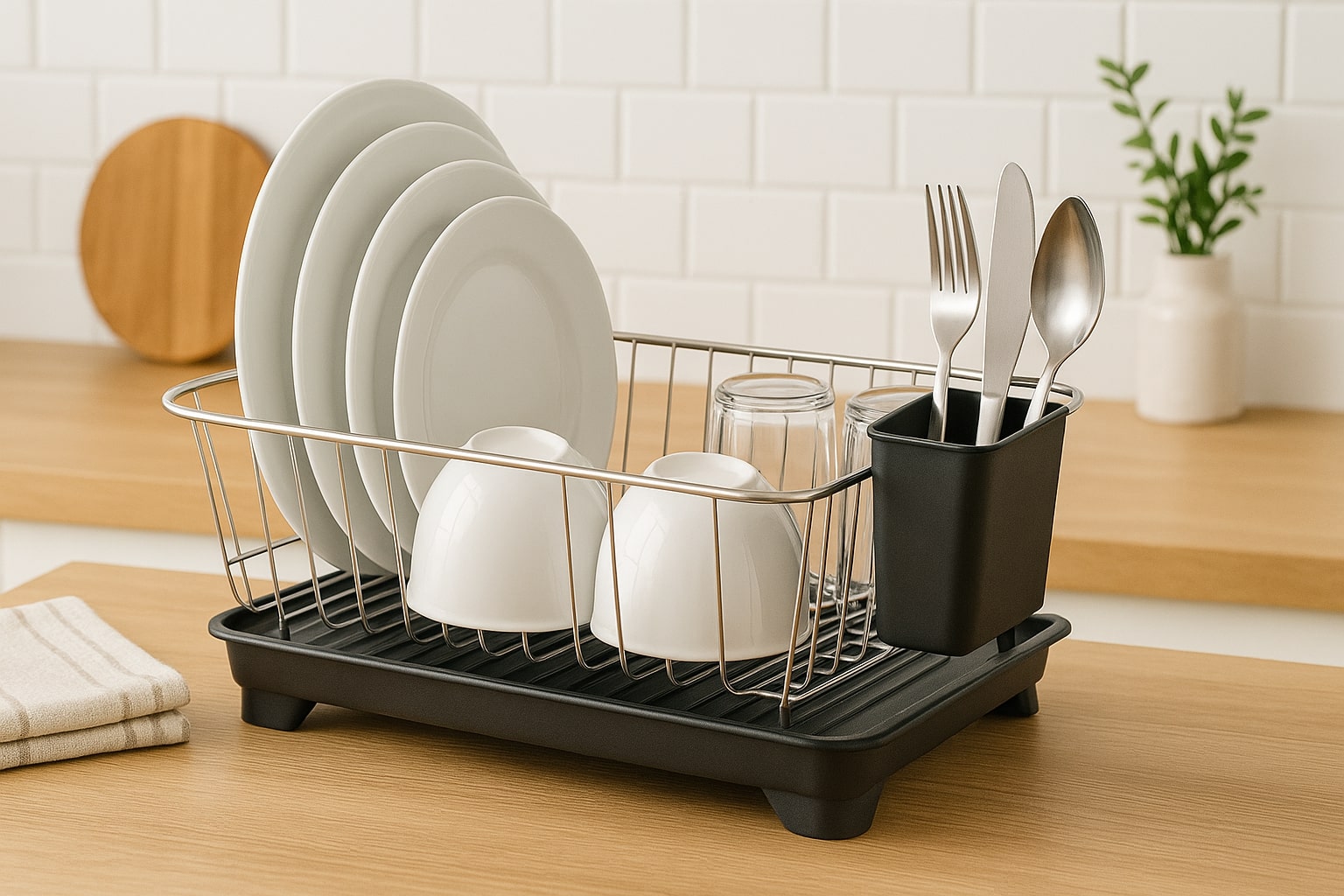 Best Dish Drying Racks for Small Counters: Compact, Stylish & Functional 1 Best Dish Drying Racks for Small Counters