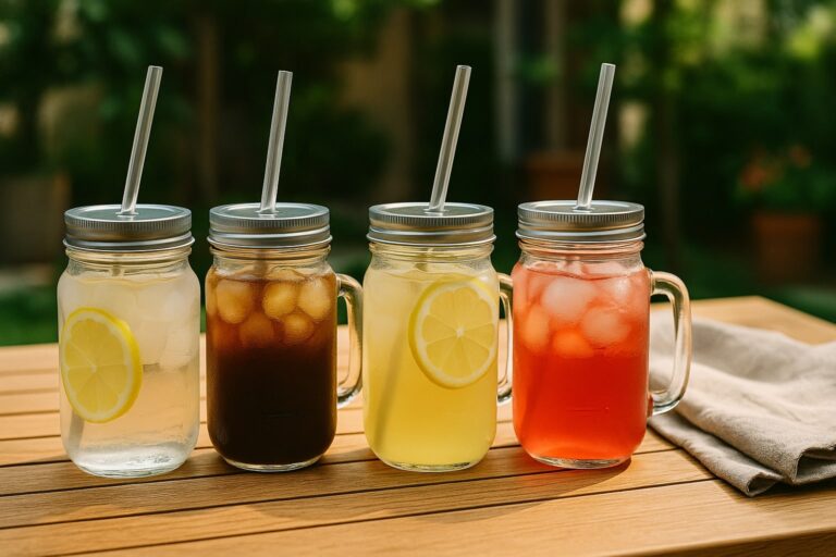 Best Mason Jar Glasses with Lids and Straws: Top 20 Stylish & Eco-Friendly Picks 23 Best Mason Jar Glasses with Lids and Straws