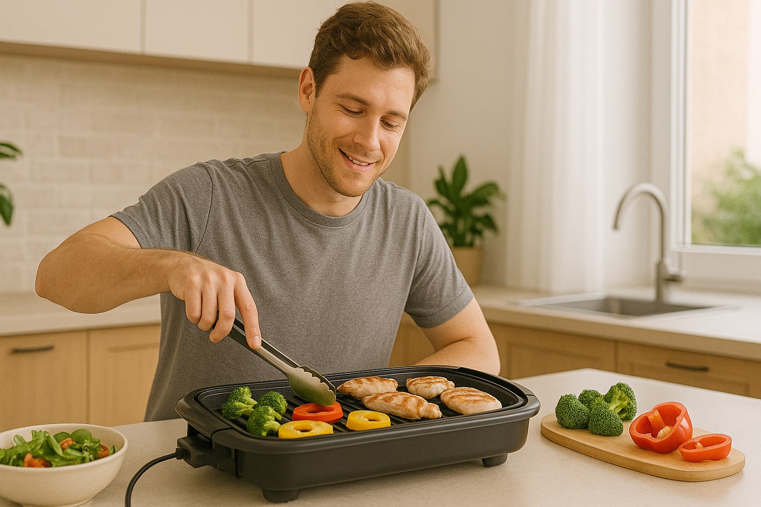 Best Indoor Grills for Healthy Cooking | Buyer’s Guide 1 Best Indoor Grills for Healthy Cooking